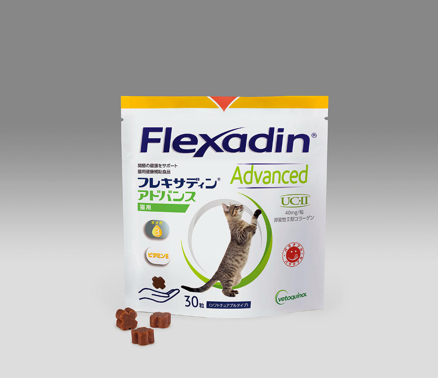 猫用関節サプリメント「フレキサディン アドバンス猫用」新発売